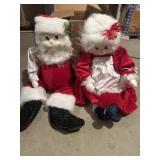 Vintage Mr. & Mrs. Claus