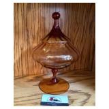 MCM Glass Covered Dish