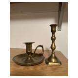 Brass candle stick holders