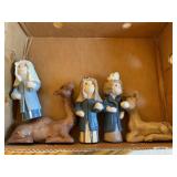 Nativity pieces