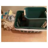 Laundry basket, misc