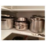 Pressure cooker, stock pots