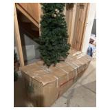 Christmas trees and wreaths