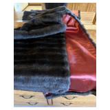 Fur table runner