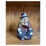 Emmett Kelly Clown Music Box Trumpet