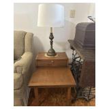 End Table and Lamp