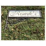Rosarioï¿½s Mexican kitchen metal sign