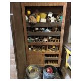 Salvage rights to contents of hardware shelf