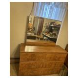 MCM dresser and mirror