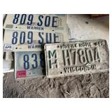 License plates