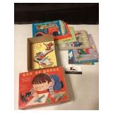 Vintage coloring books