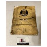 John Deere shop manual