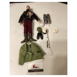 GI Joe doll and accessories