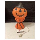 Halloween jack o lantern blow mold