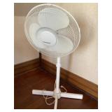 Stand fan with remote