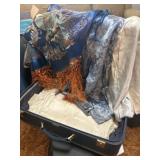 Asian Inspired Clothing in Vintage Suitcase