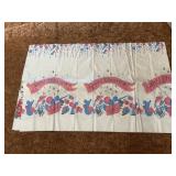Vintage Reversible table  cloth