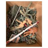 Army men and military toys