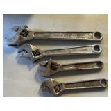Adjustable wrenches