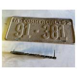 License Plate and automotive emblem