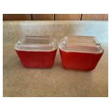 Small Pyrex refrigerator dishes