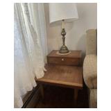 End Table and Lamp