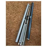 Two projector screens