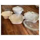 Corning ware and misc glassware