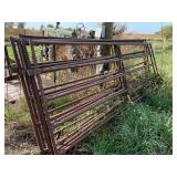 Five 12 Foot Corral Panels