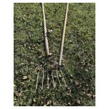 Pitchfork and rake