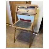 Vintage Kids Chalk Board Stand