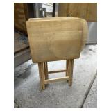 Wooden TV trays