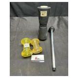 Spool rollers, keel roller, misc