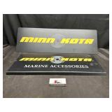 Minn kota plastic signs