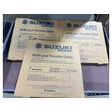 Suzuki shift and throttle cables