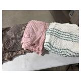 Chenille blankets