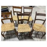 Wicket bottom dining chairs