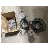 Boat controls, wiring, casters, bearings, misc
