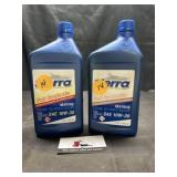 10-W 30 marine oil