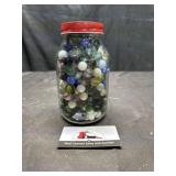 Jar of marbles