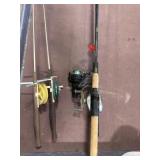 Fishing poles 2 ice fishing poles