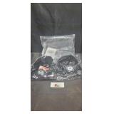 Fleece hood & head light hats