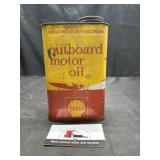 Metal Shell outboard motor oil can