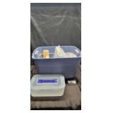 Tote with containers