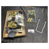 License plate brackets and misc