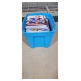 Small tote with cookbooks