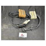 Electrical testing control boxes