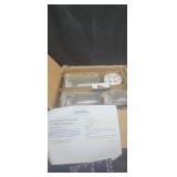 Temptations glass canisters with ceramic lids