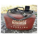 Johnson metal marine gas can