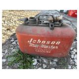 Metal marine Johnson gas can- no cap